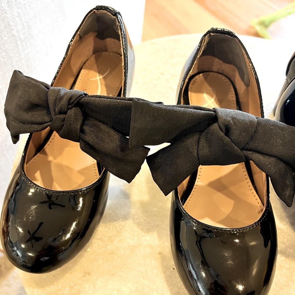 Sam Edelman Kids Teddy Black Pumps Size 12